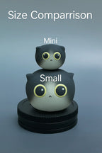 Boom Cat™ Handmade Ceramic Cat – Tea Pet, Diffuser & Desk Companion