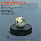 Boom Cat™ Handmade Ceramic Cat – Tea Pet, Diffuser & Desk Companion