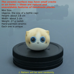 Boom Cat™ Handmade Ceramic Cat – Tea Pet, Diffuser & Desk Companion
